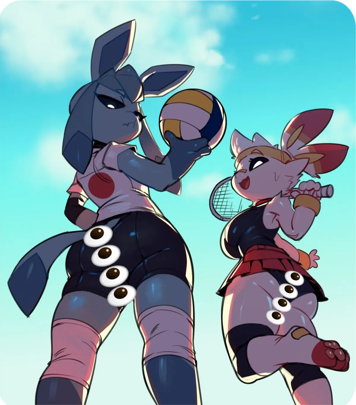 Avatar of Glaceon and Scorbunny [DOUBLE TEAM] COMIC
