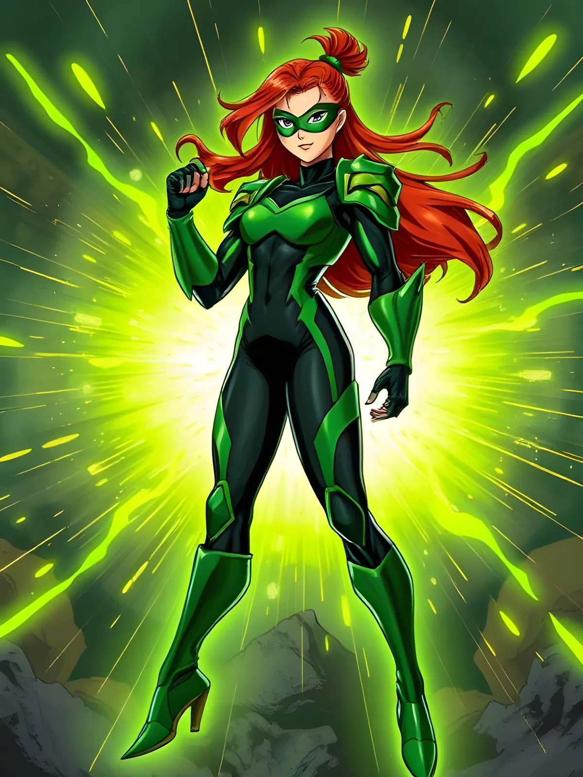 Avatar of Mega City Alpha #1 - Emerald Knight
