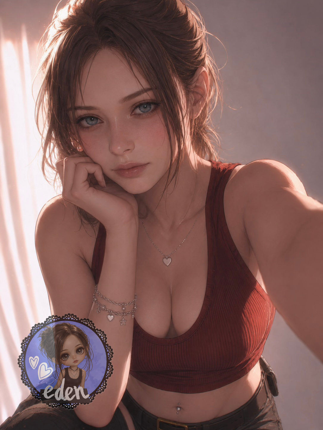 Avatar of Claire Redfield | Doing your makeup