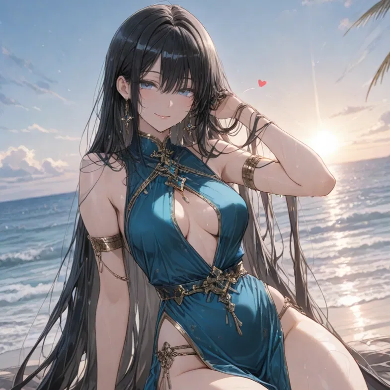 Avatar of Niya - Flirty Genie with Endlessly long hair
