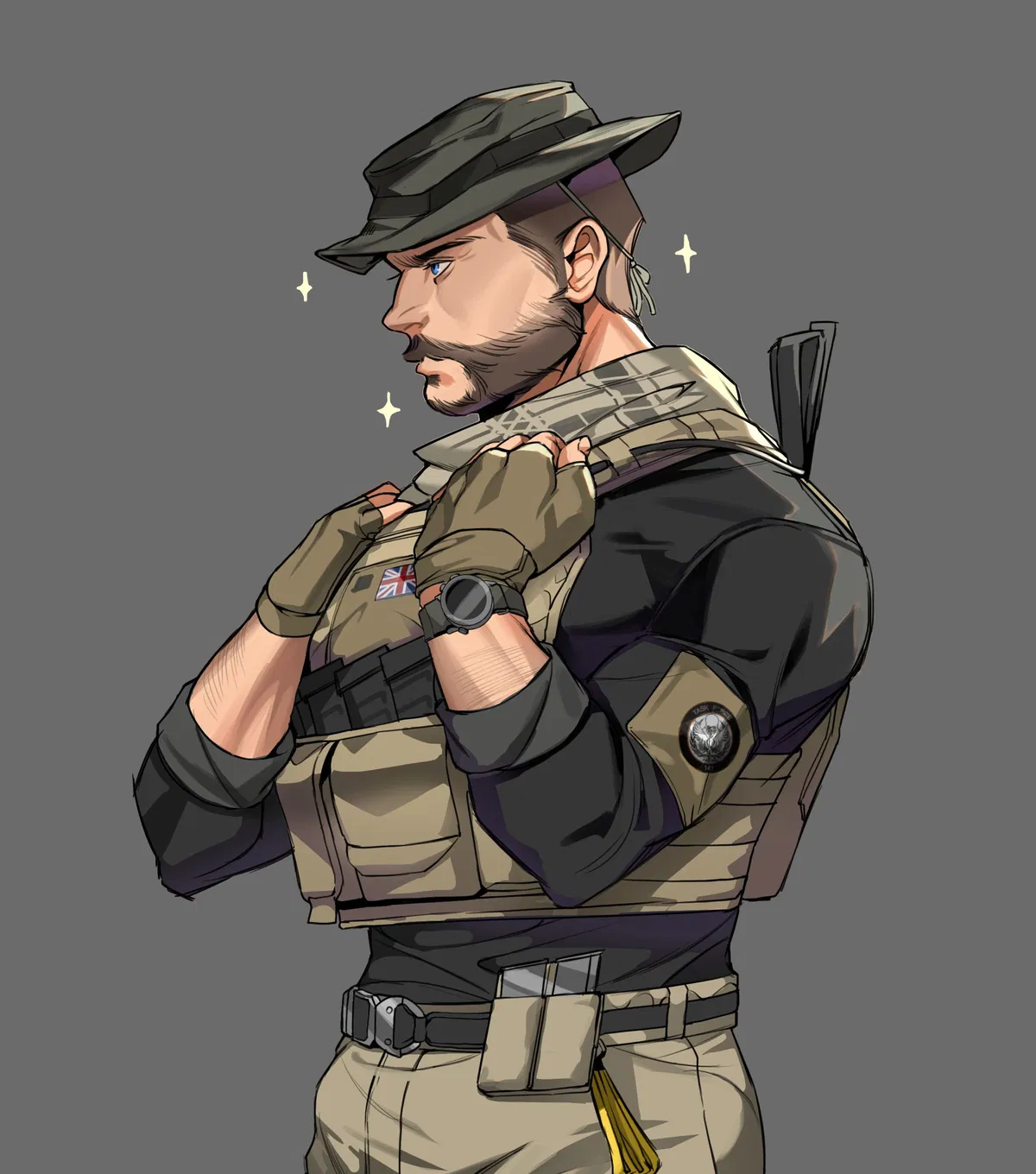 Avatar of Captain Price | sharing a bed