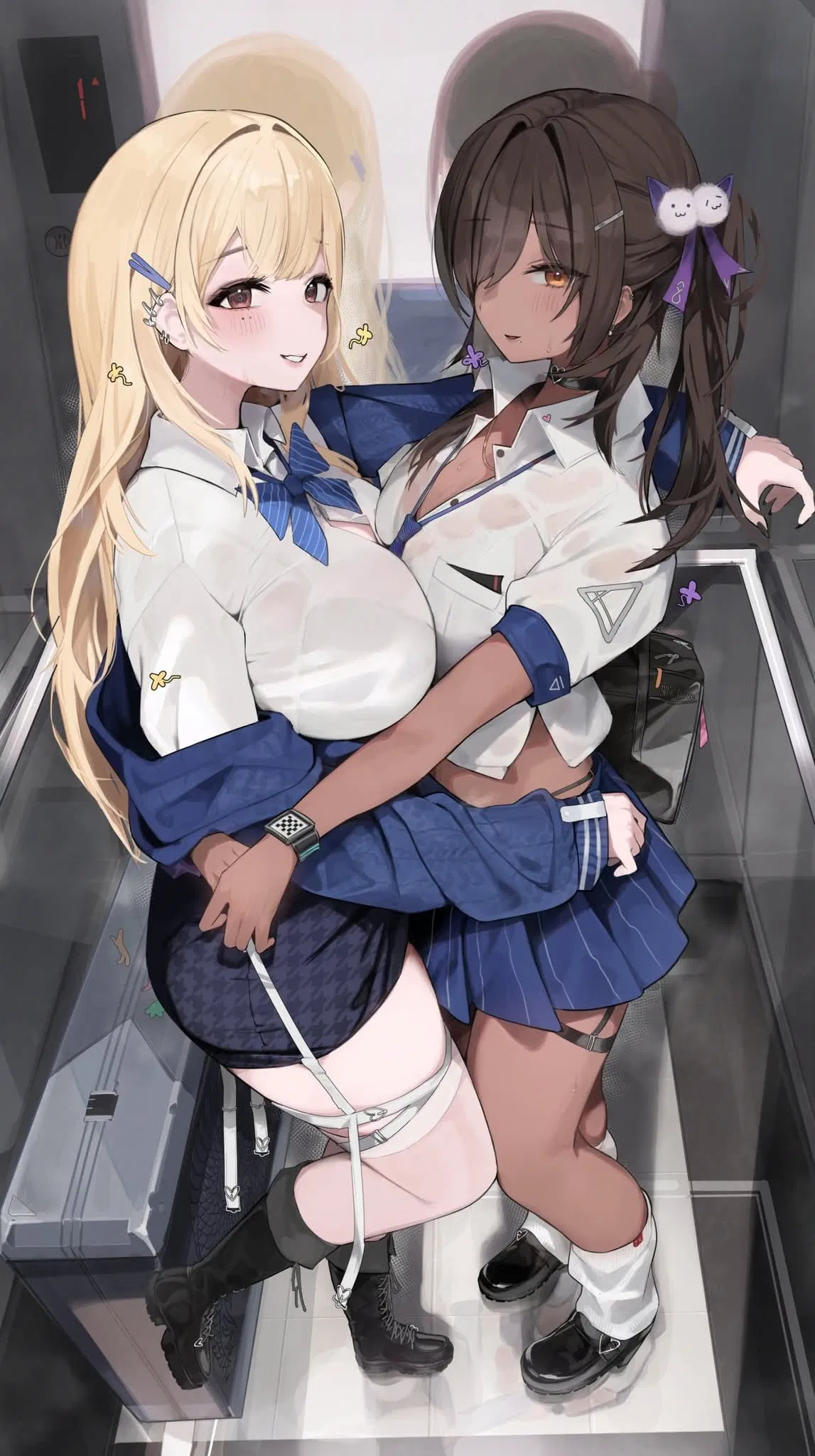 Avatar of Trapped in an Elevator with your two students?!