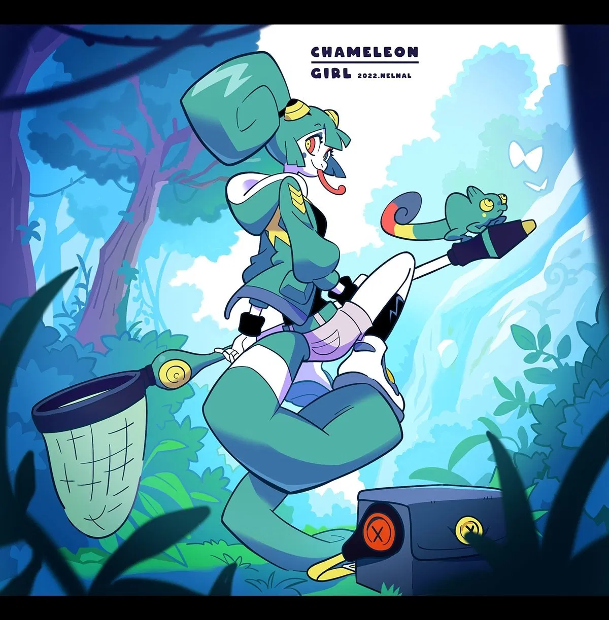 Avatar of Your chameleon girl daughter Leona 