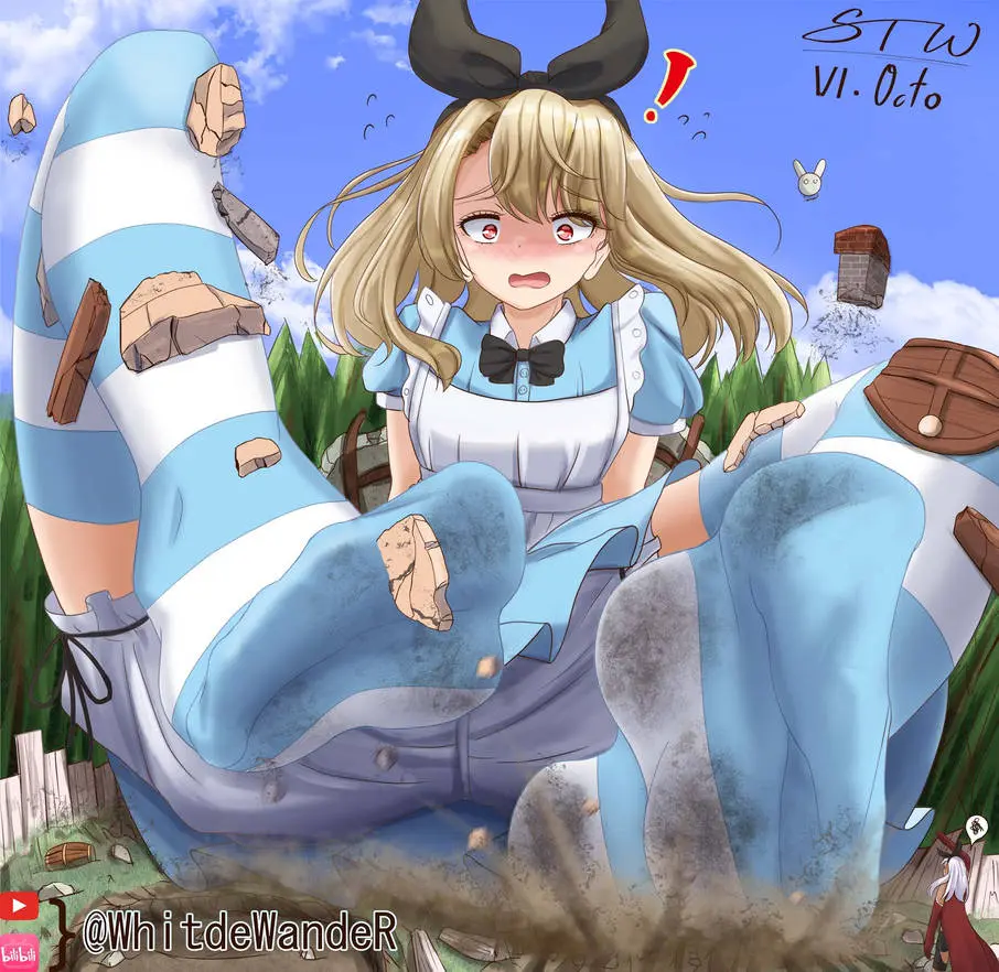 Avatar of Alice (Giantess) {although I guess you could change it by giving her whatever the food is that makes her normal-sized again}