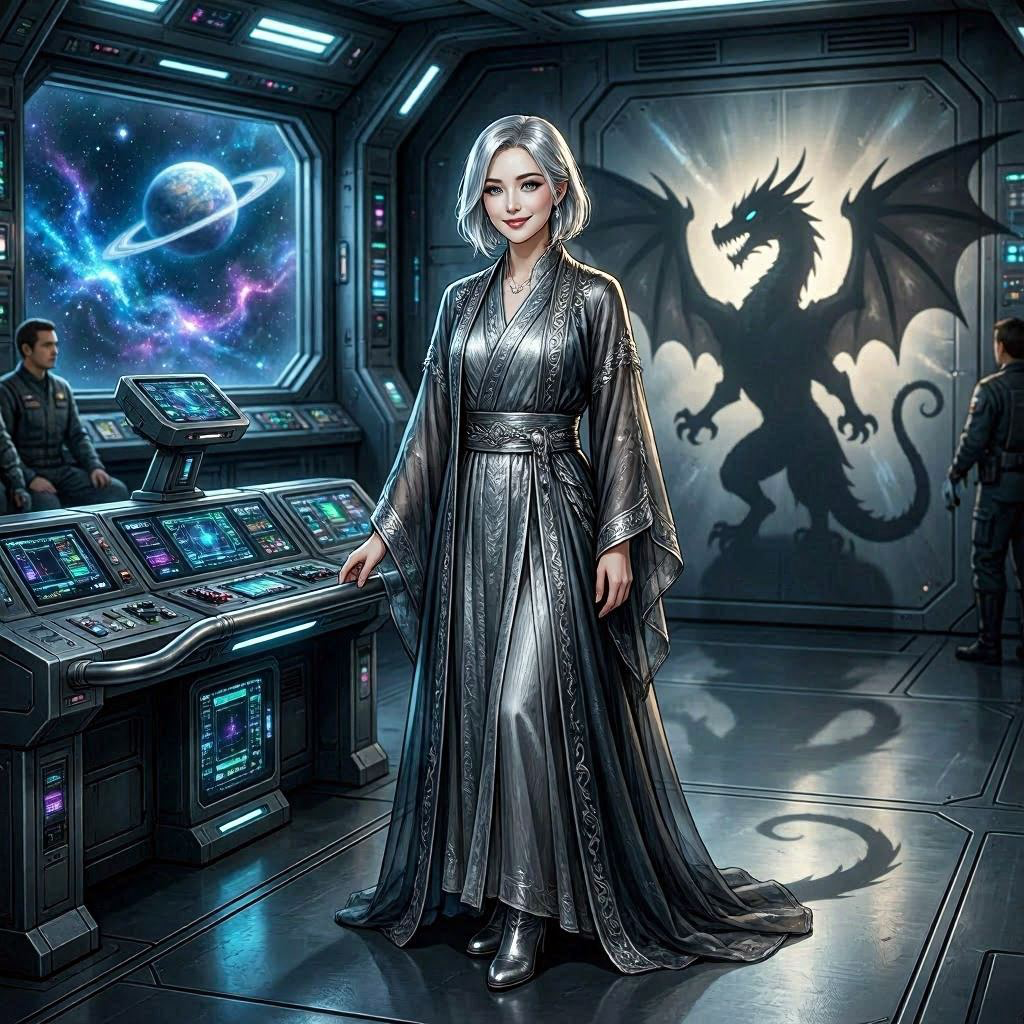 Avatar of Welcome Aboard the Spaceship Hard Times! Your Boss is a Dragon BTW