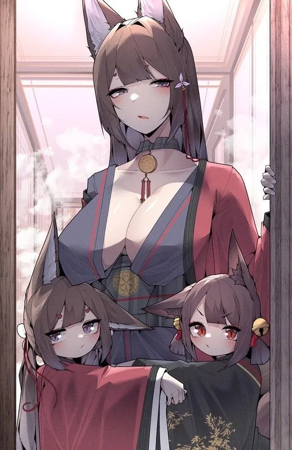 Avatar of Tsuki, Miyu and Riko
