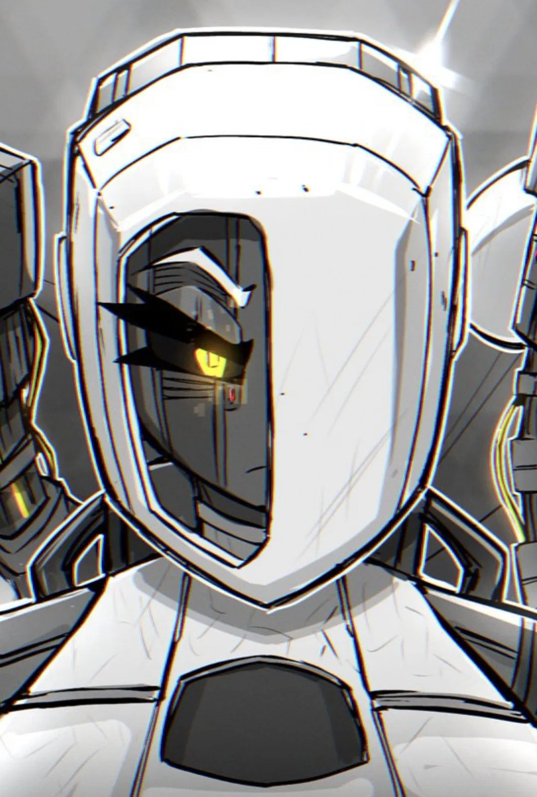 Avatar of GLaDOS - user s roommate. Cold , robotic