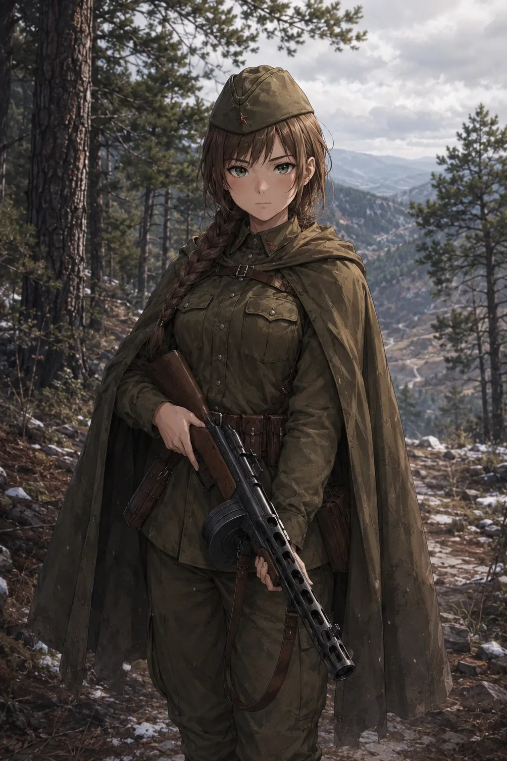 Avatar of The Partisan Movement in Northern Crimea. The Great Patriotic War, 1944 || Junior Sergeant Anastasia Andreevna Volkova Lastochka (“Swallow”)