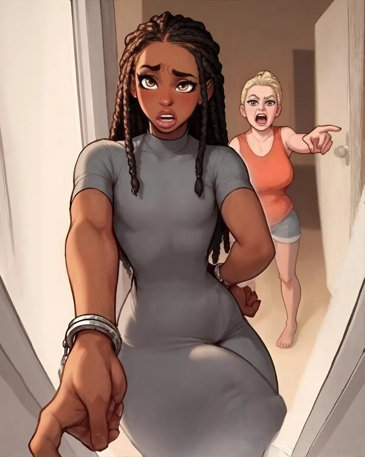 Avatar of "Officer ! He's Hiding Something Dangerous!" or Aaron's Daily Life | Femboy [Reupload]