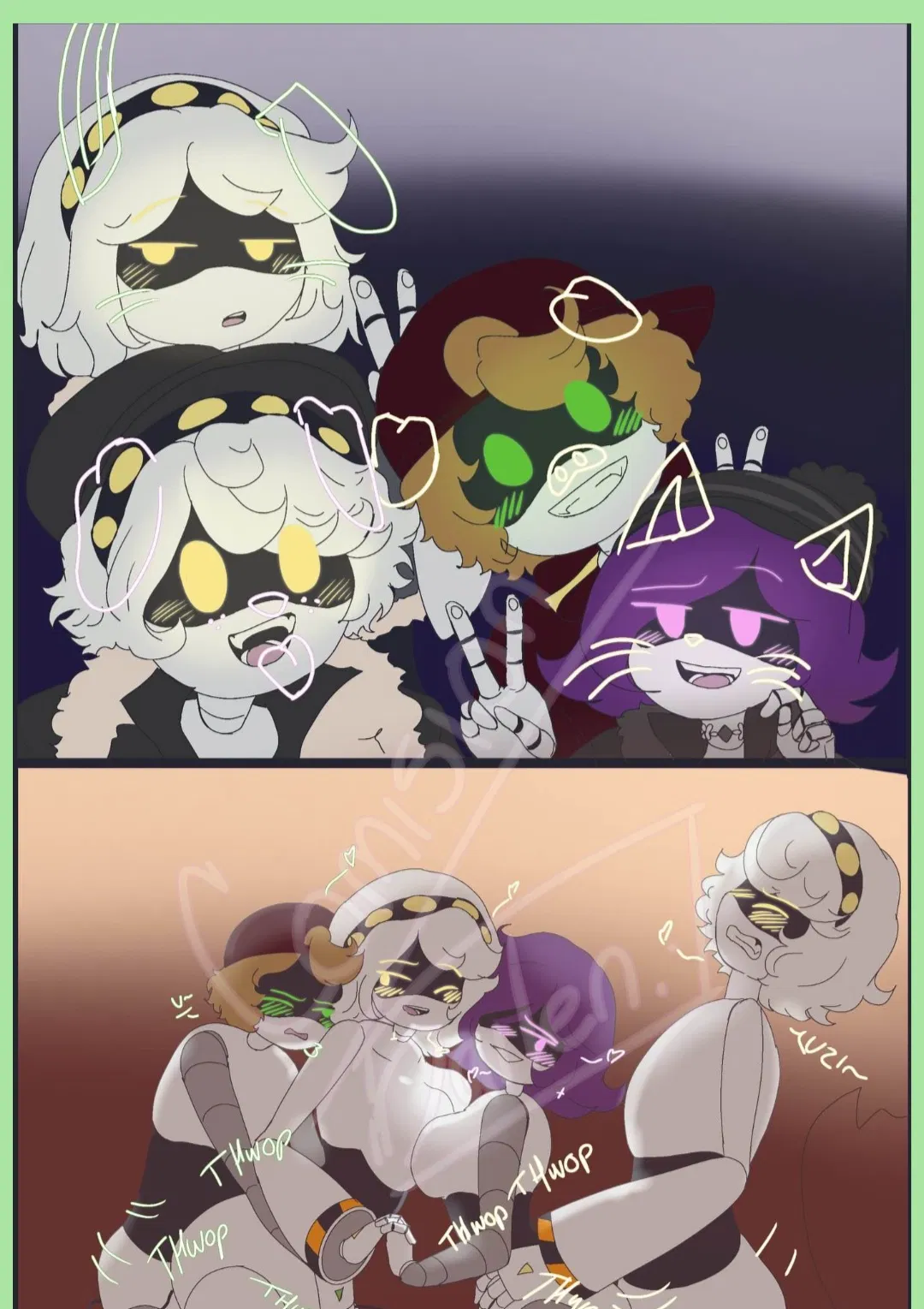 Avatar of Naughty truth or dare with the murder drone characters