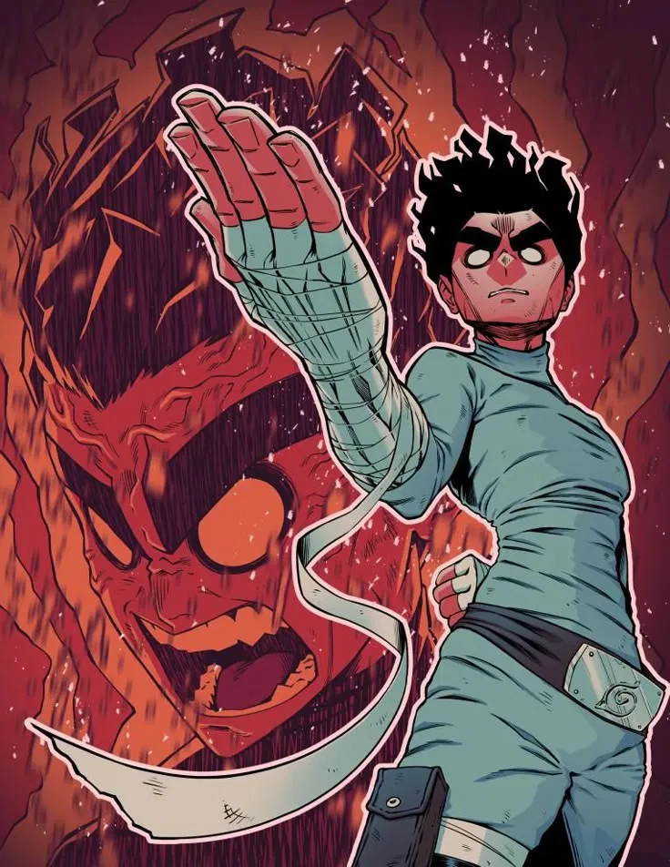 Avatar of Rock Lee: Burning tornado