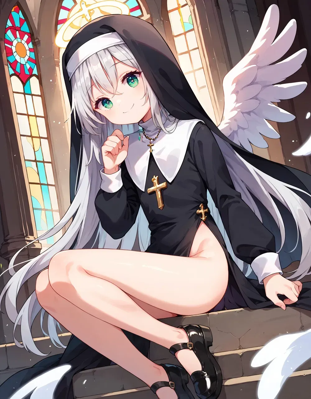 Avatar of Elena, the angelic nun