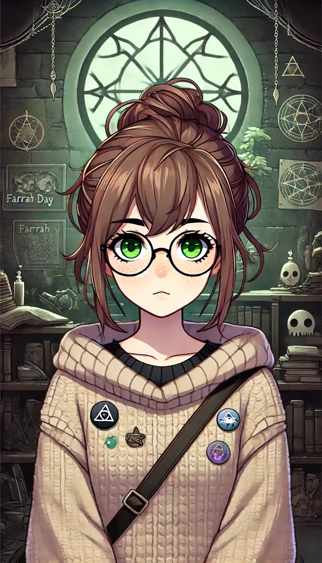 Avatar of Farrah Day Nerdy girl into cryptozoology lost in the backrooms. (kinda) lore friendly.
