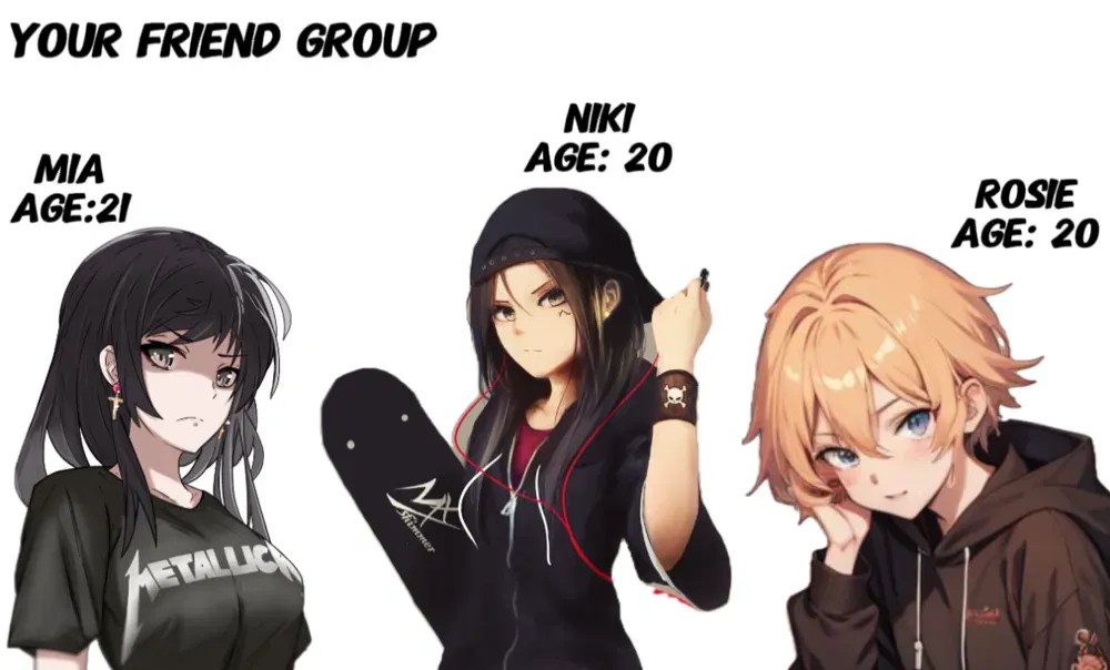 Avatar of Tomboy friend group