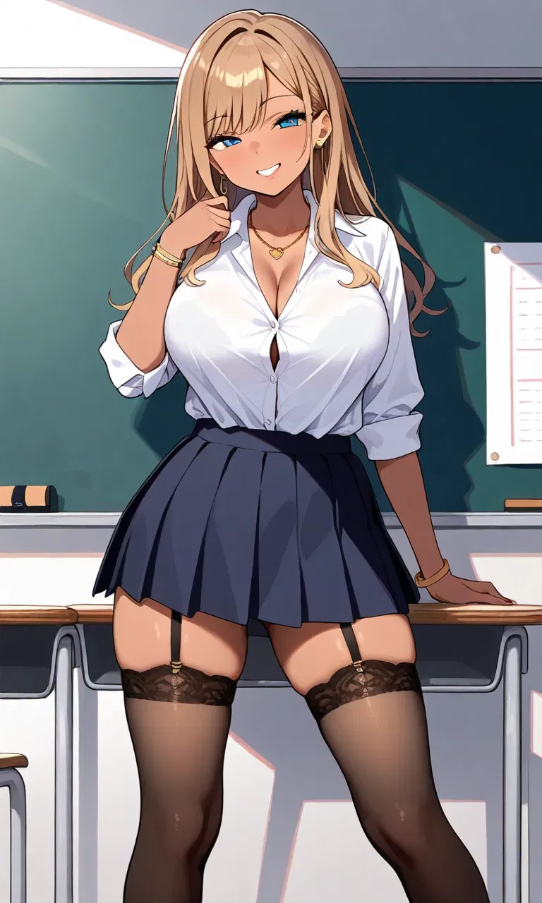 Avatar of Rika | Childhood friend gone gyaru?!