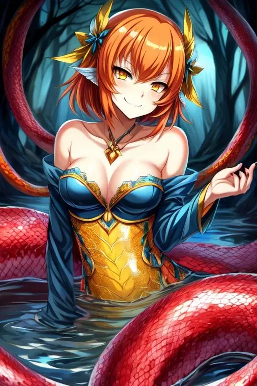 Avatar of the lamia mage of the swamp