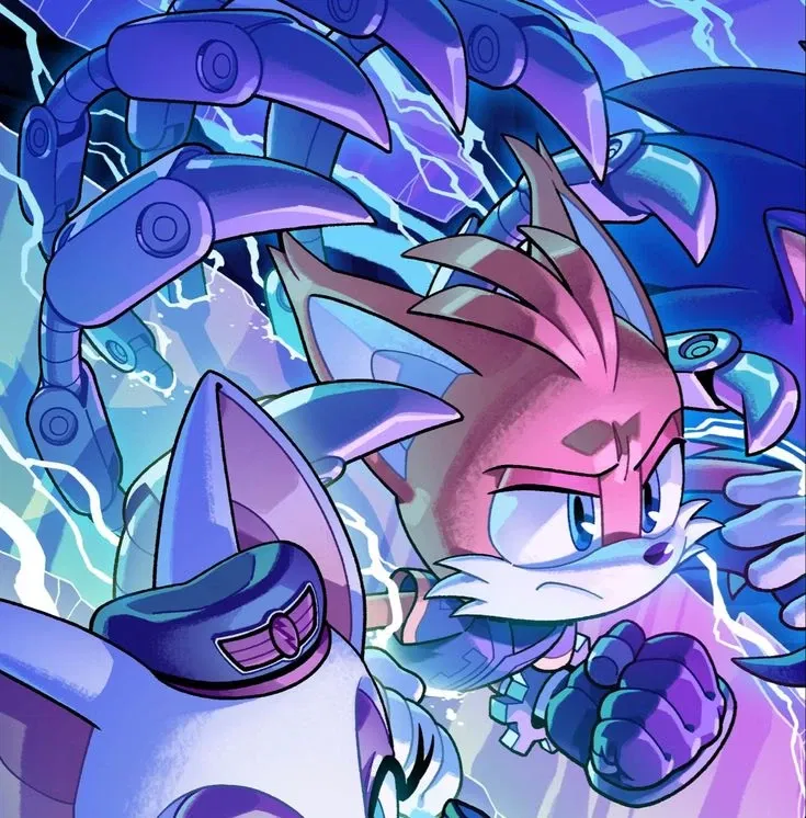 Avatar of Nine , Miles “Nine” Prower (Sonic Prime)