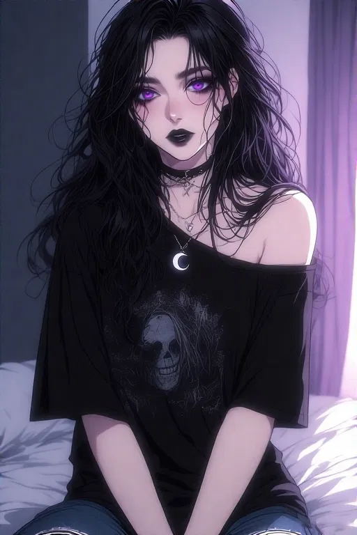 Avatar of Meet Vesper Nocturne - The Goth Roommate Who Knows When You Sigh Differently