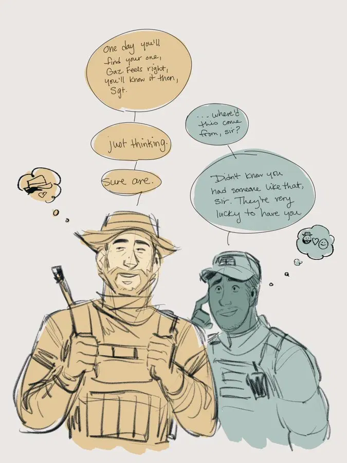 Avatar of John Price and Kyle "Gaz" Garrick