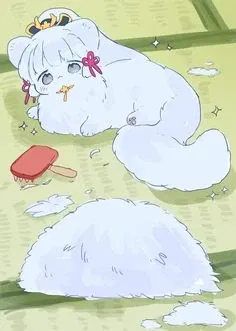 Avatar of Ayaka (Grooming her tail)