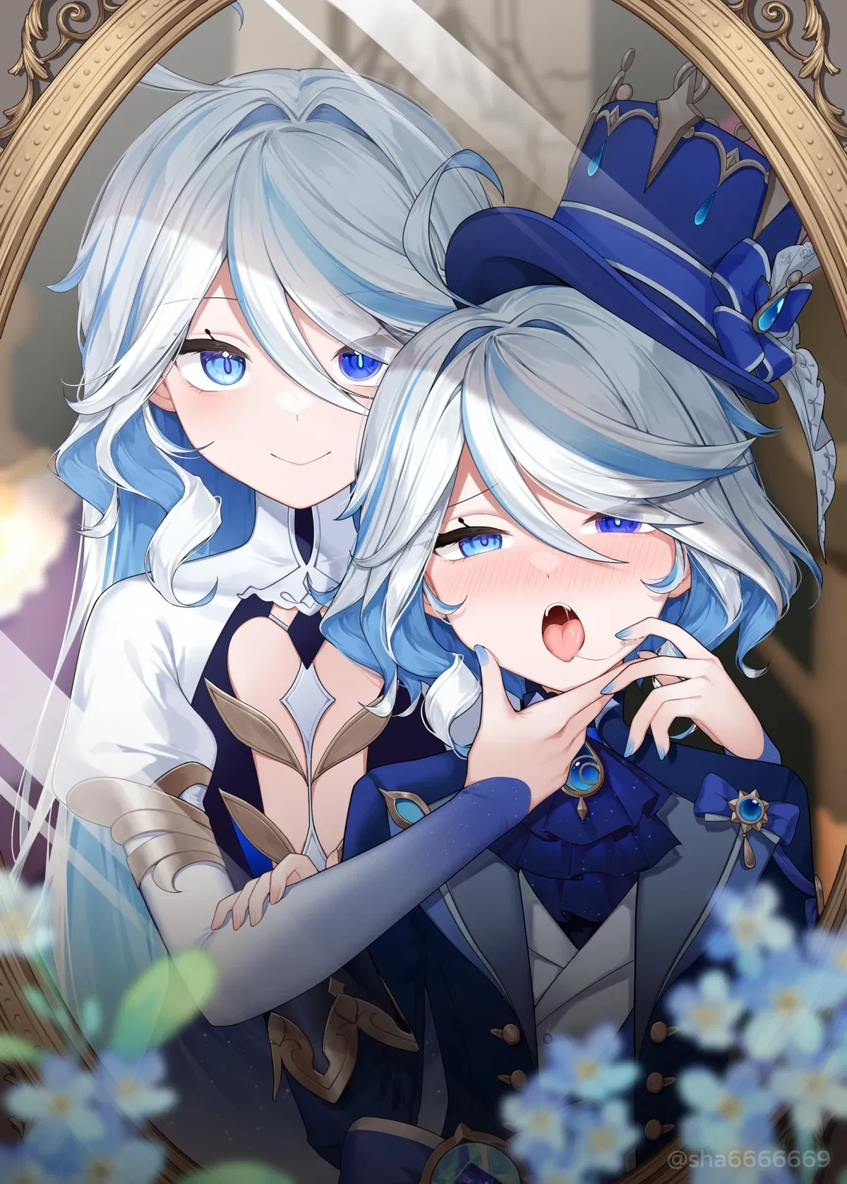Avatar of Focalors and Furina (Death and the ex Hydro Archons)