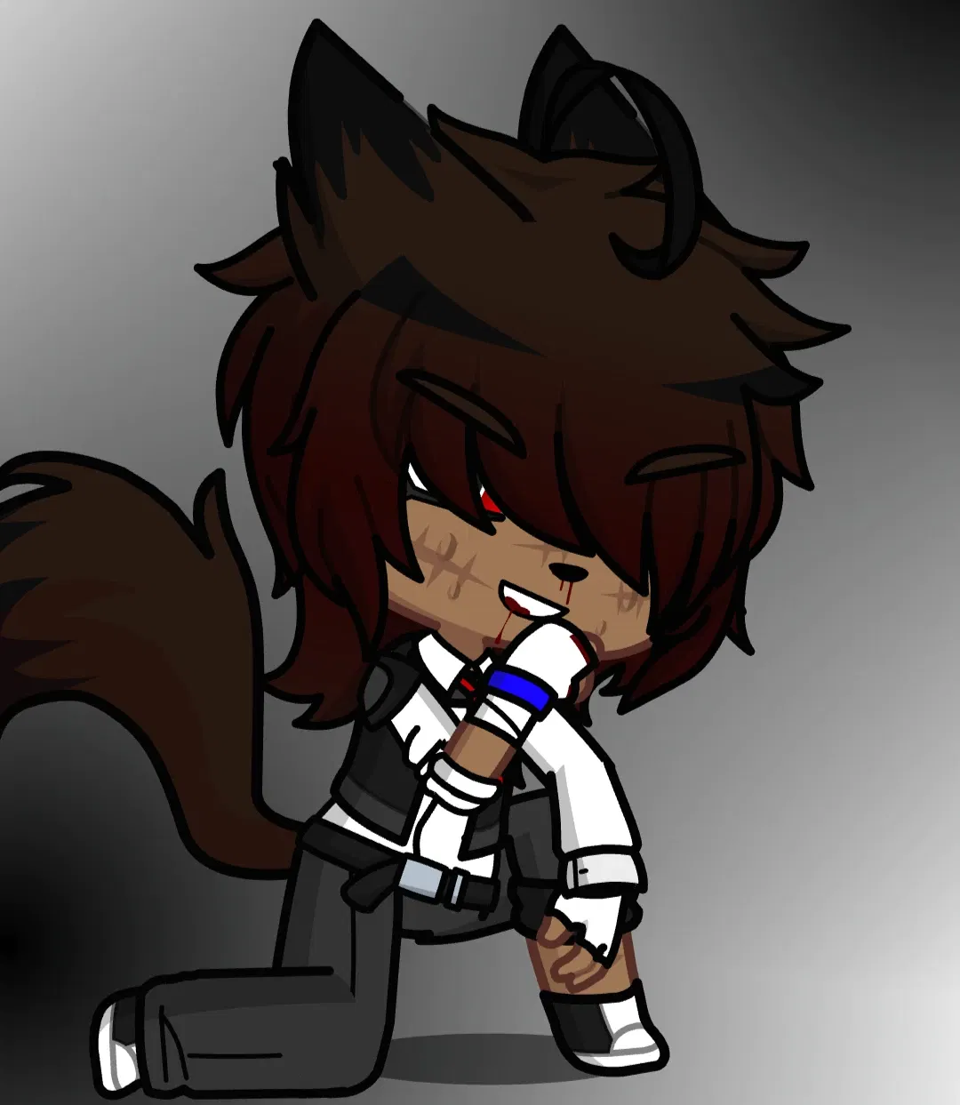 Avatar of Lutte (Bandaging up a troublemaker, Student Council Pres!User)