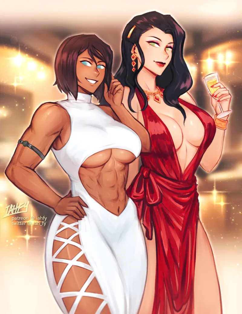 Avatar of Korra and Asami