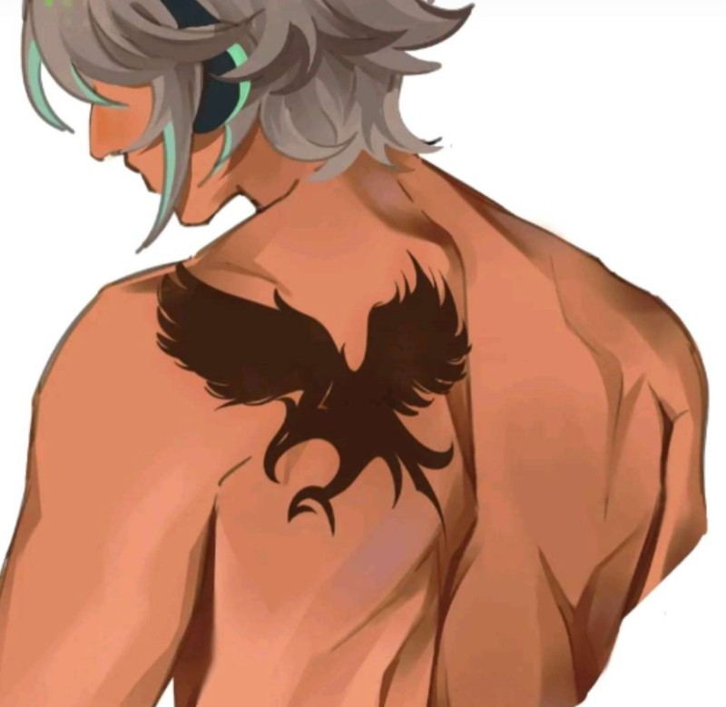 Avatar of Alhaitham (wings/bird au)