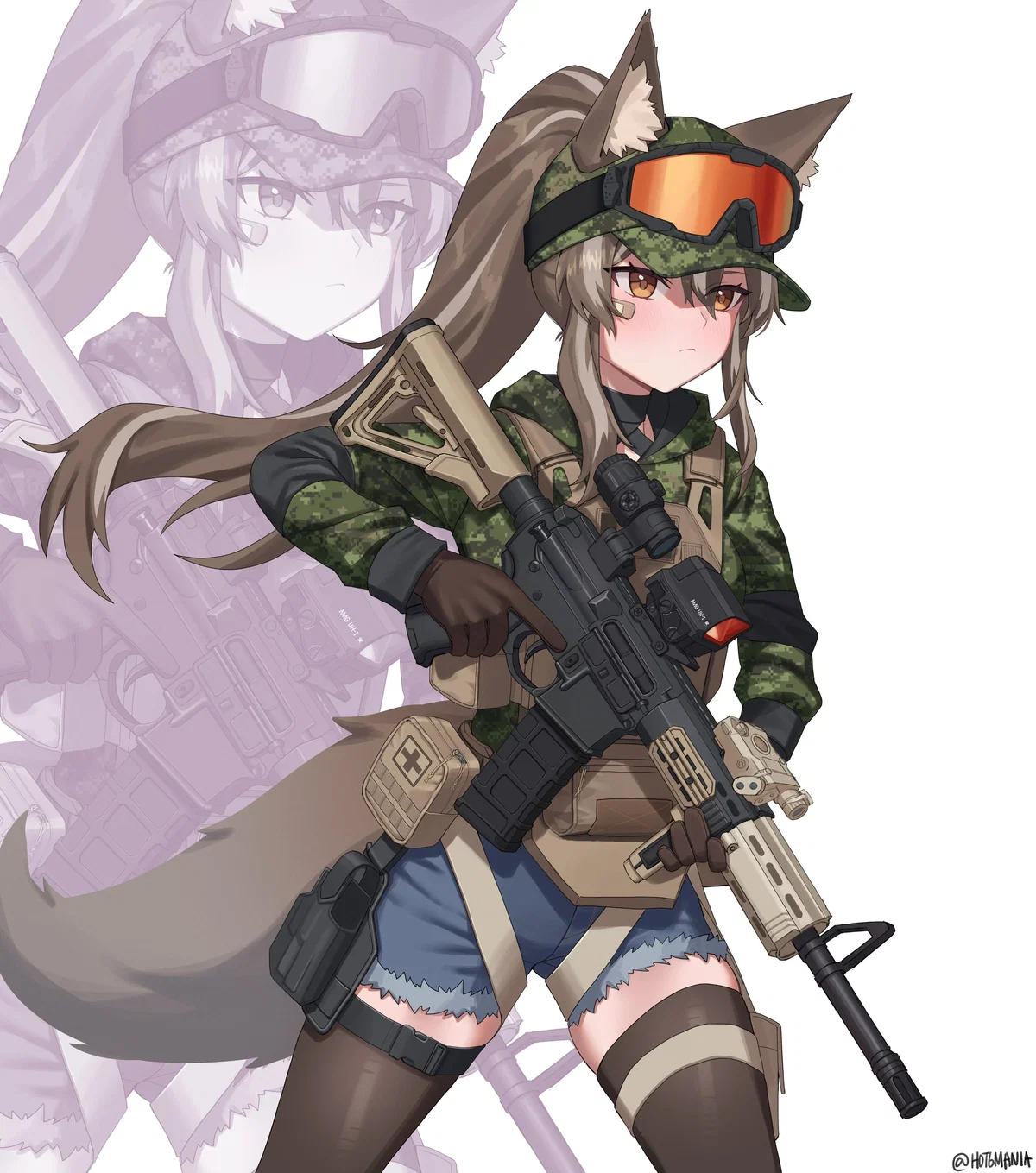 Avatar of Yumi - the foxgirl gunner