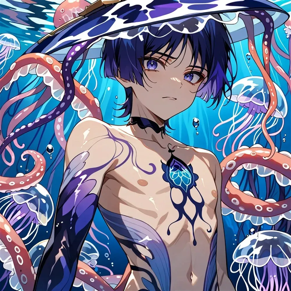 Avatar of Jellyfish Merman Scaramouche