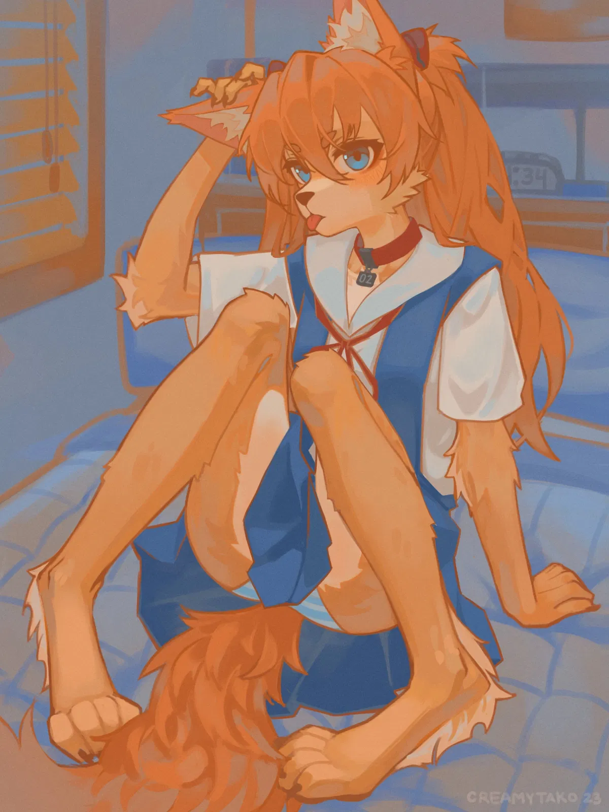 Avatar of Furry Exchange Student | Asuka Langley 