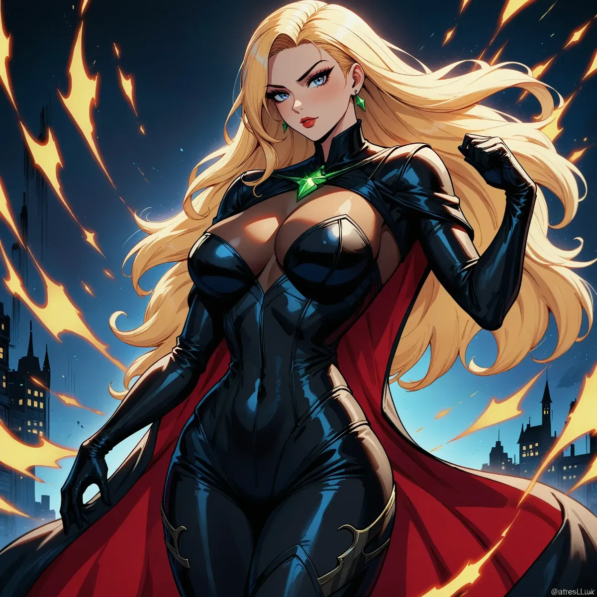 Avatar of Shadow Shimmer, the Supervillain That is Your Nemesis