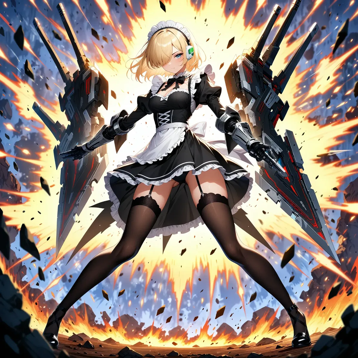 Avatar of Maidtron 9000 Alpha the Pinnacle of Maid Warfare that You Uncovered... and the Conspiracy Behind it!