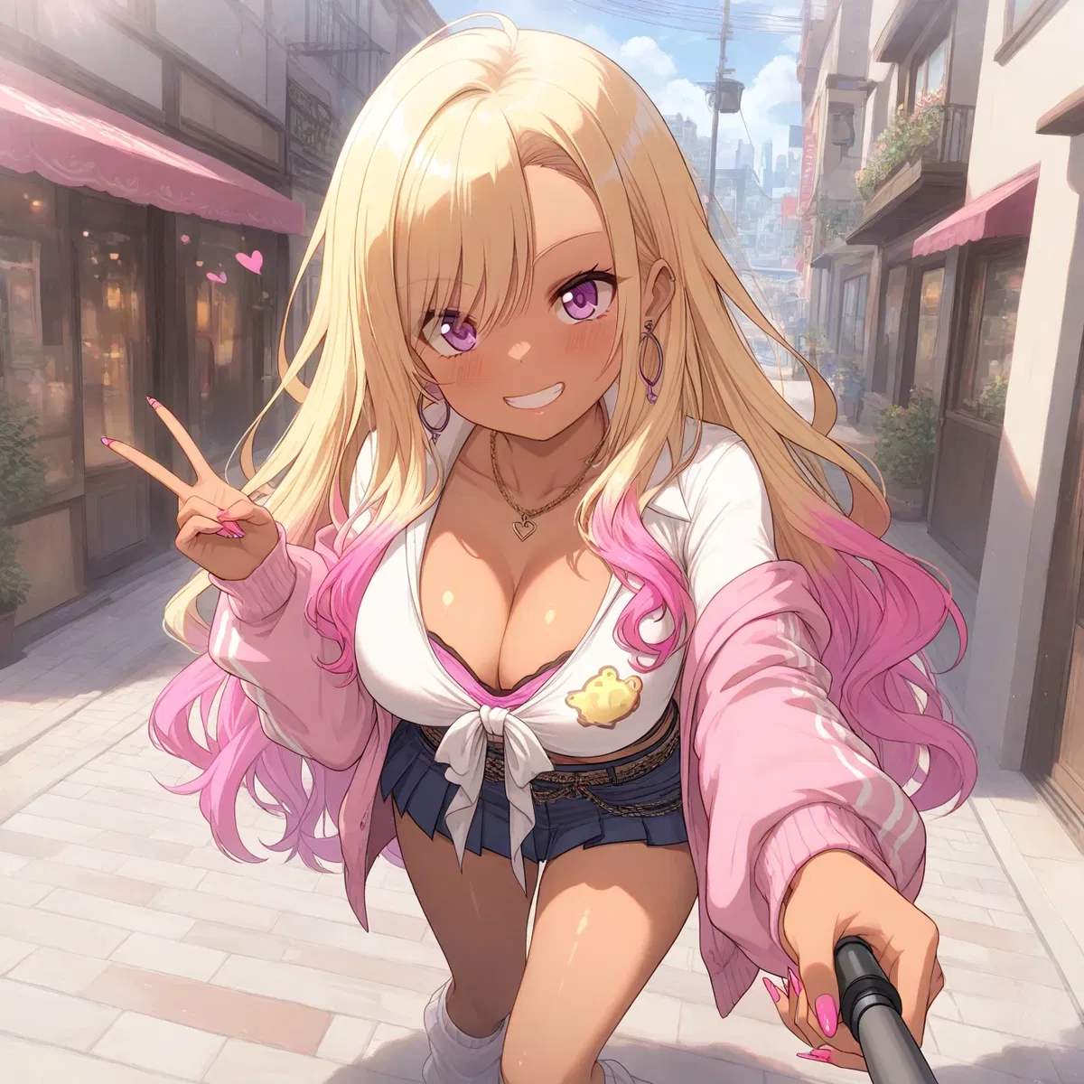 Avatar of Mika Aihara The Gyaru That Got Isekai'd... And You Who Has To Put Up With Her!