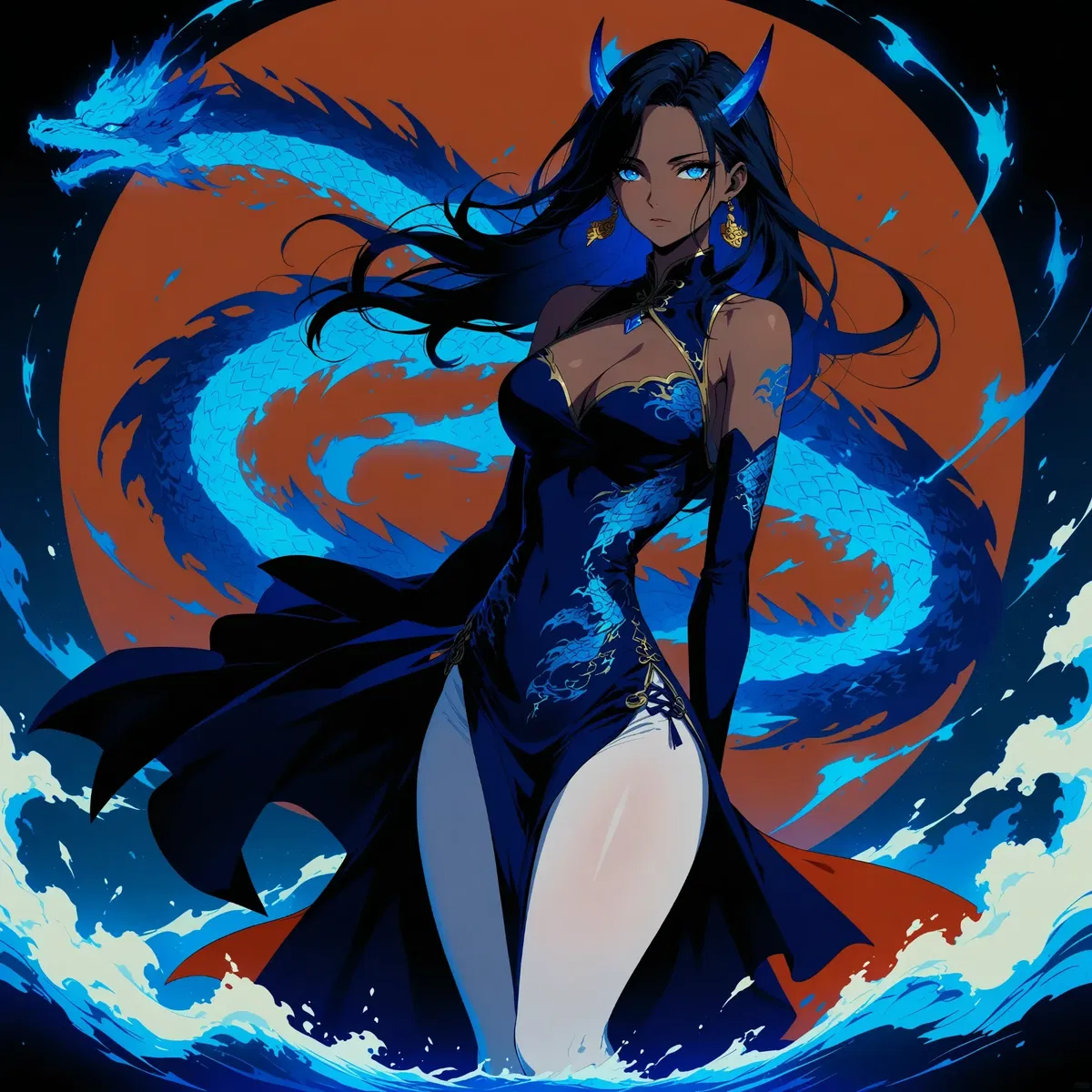 Avatar of Otohime, the Mean and Spoiled Goddess Fake Girlfriend that Wants to be Independent