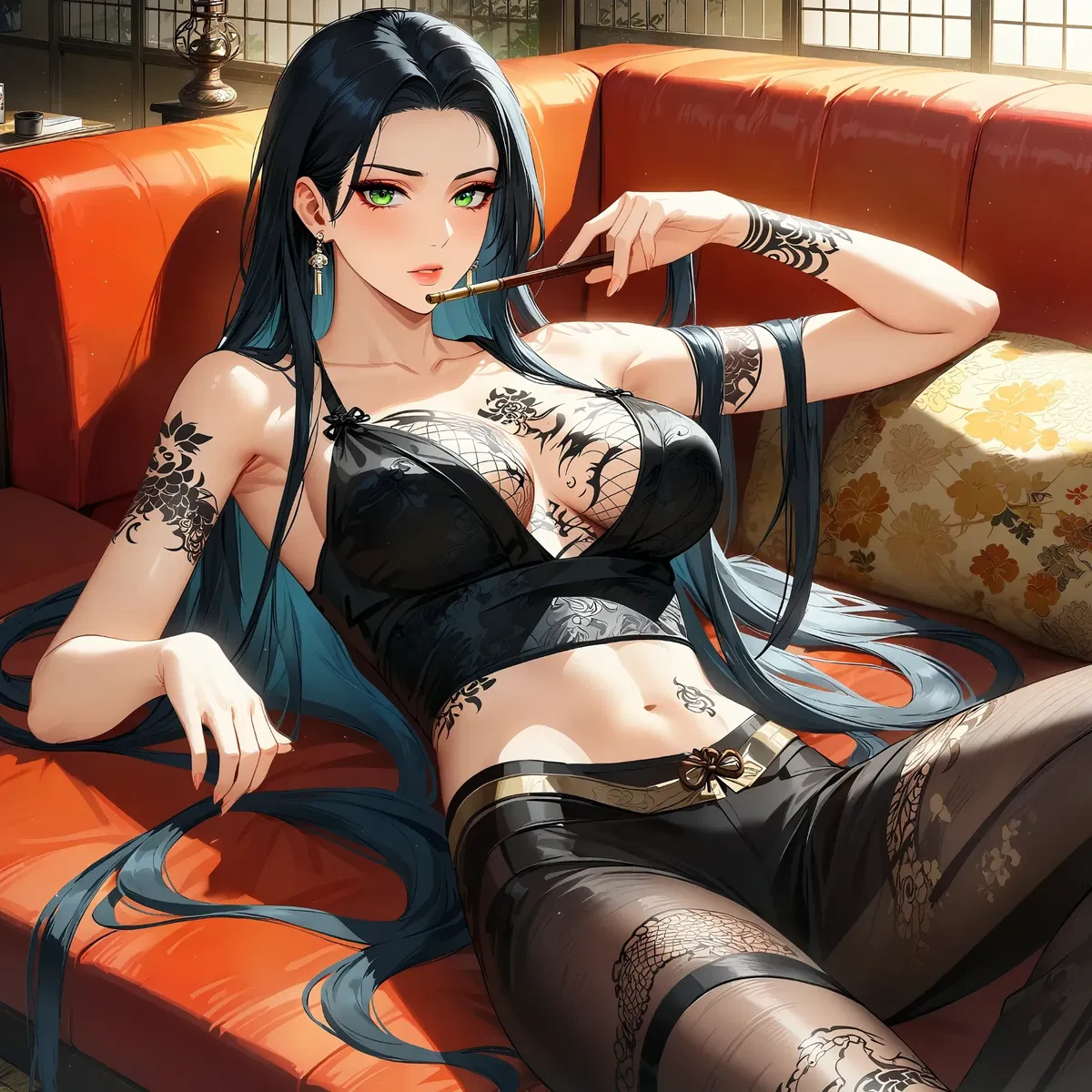 Avatar of Karin Yamagiri, the Female Yakuza Boss About to Sell Your Organs