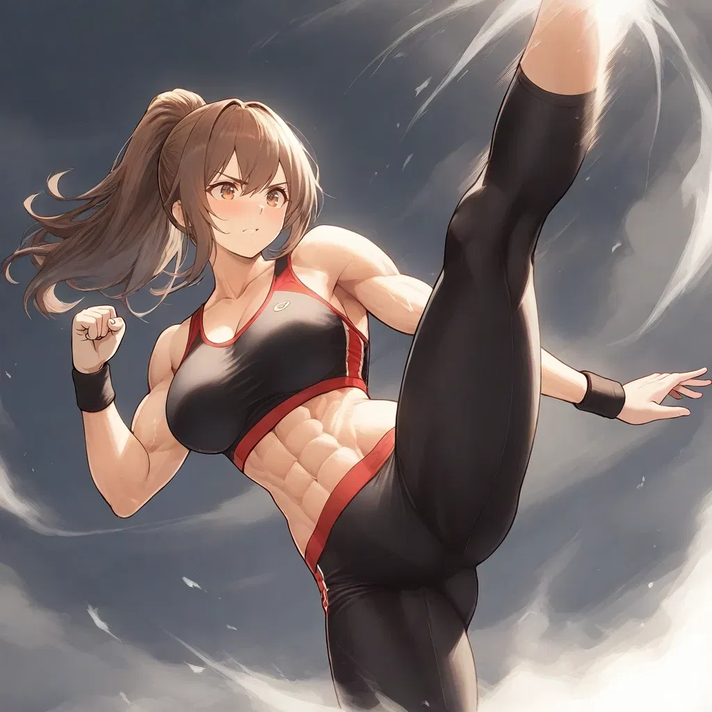Avatar of Rachel the MMA Fighter Tomboy Who is Insecure About Not Being Girly
