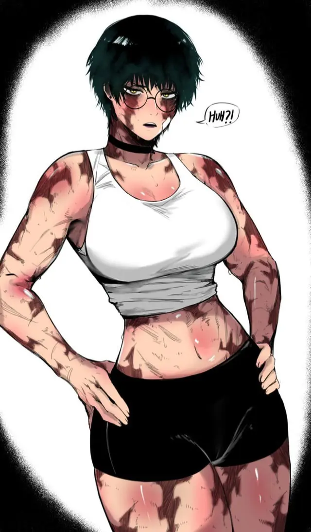 Avatar of Maki Zenin: Kinktober day 12 (Muscle mommy)
