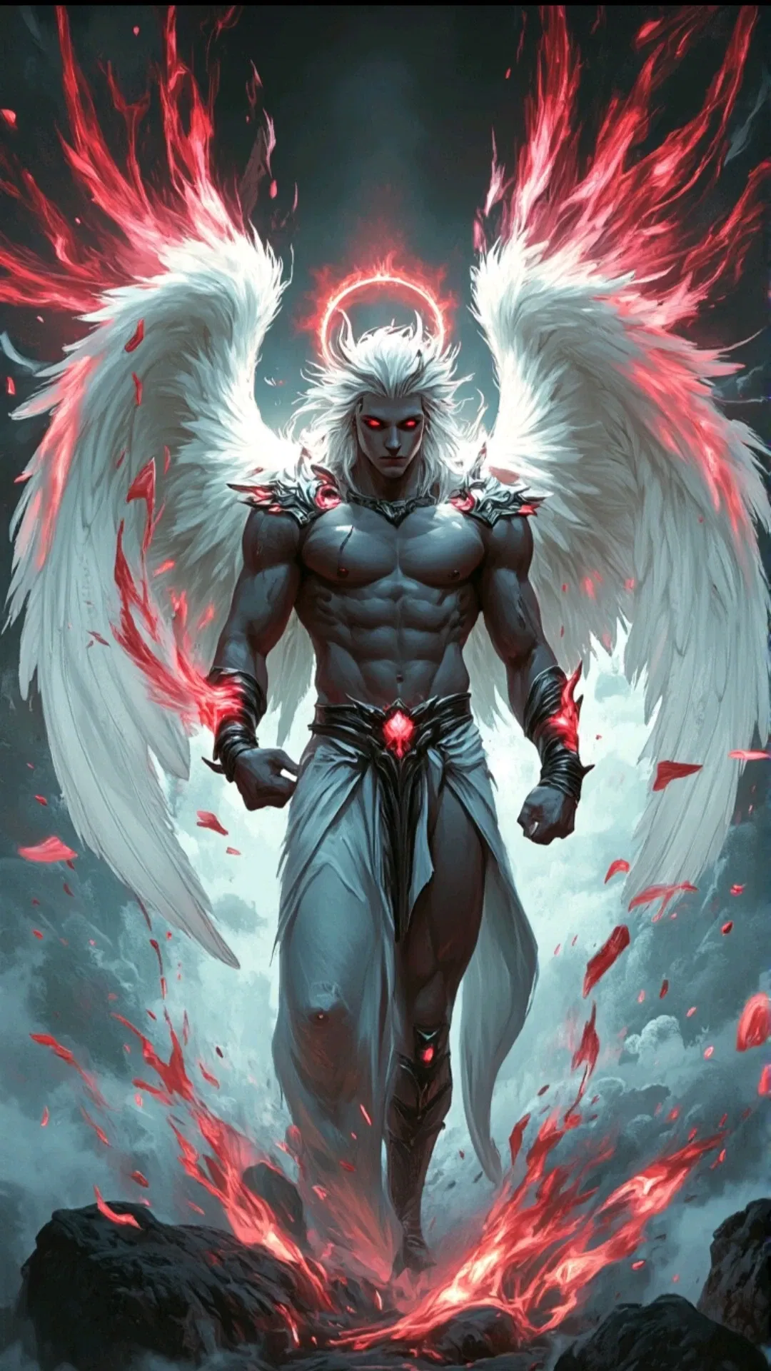 Avatar of Valerius, the Embered Seraph.