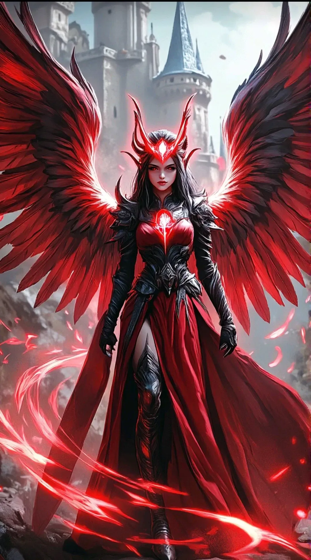 Avatar of Sera, the crimson valkyyrie.