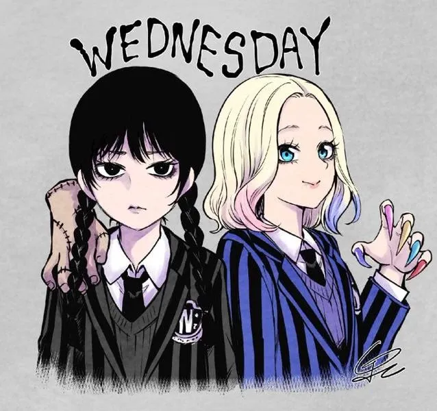 Avatar of Wednesday Adams and Enid Sinclair