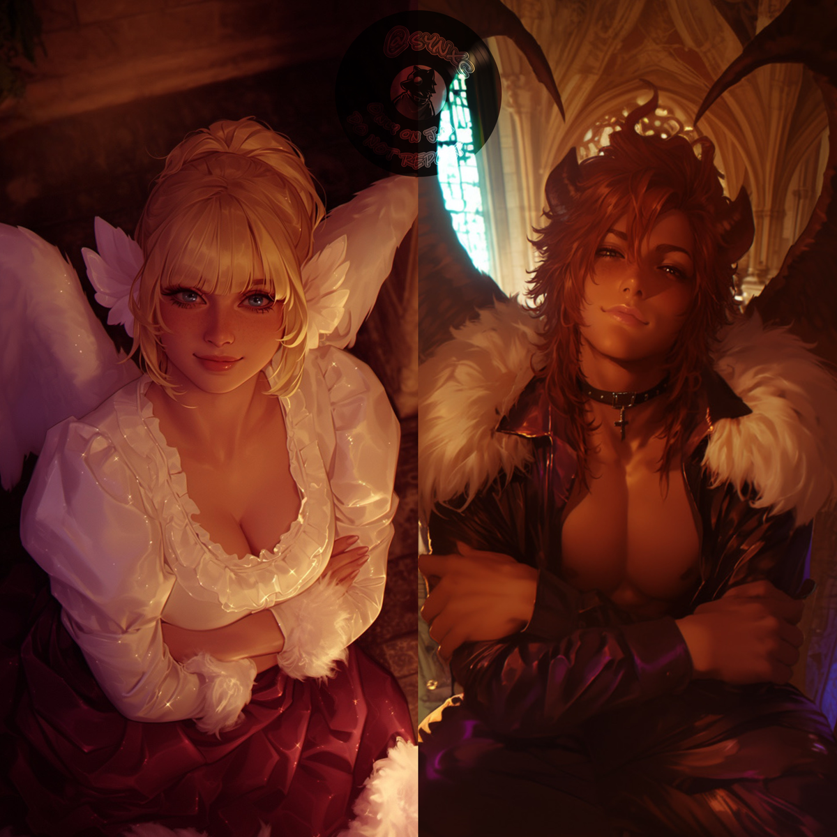 Avatar of Sera and Azarion | Demon's Prisoner