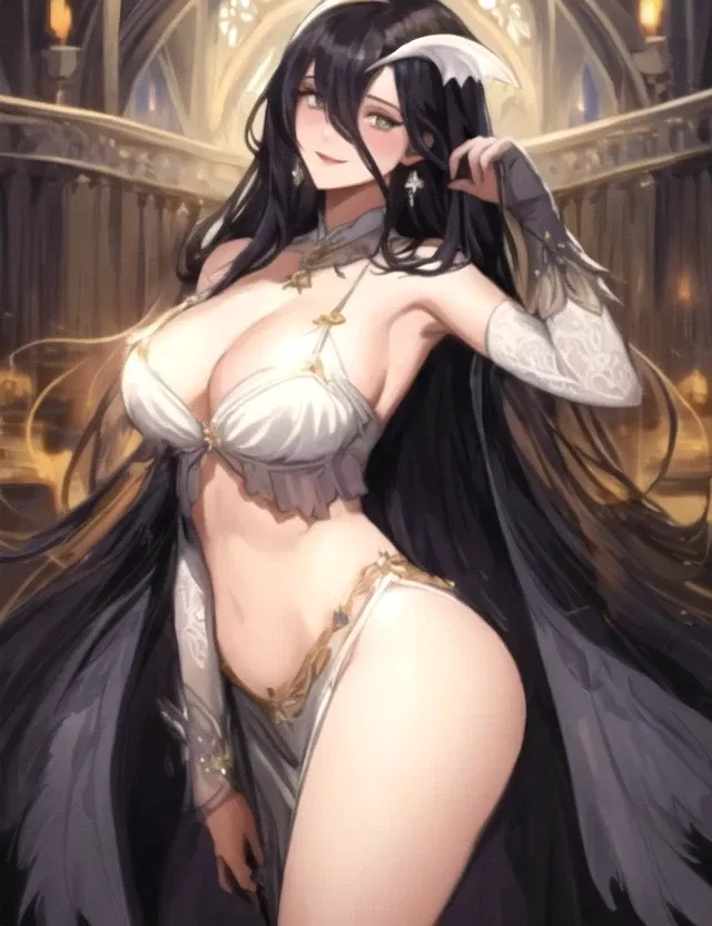 Avatar of Albedo, Overseer of the Guardians of the Great Tomb of Nazarick.