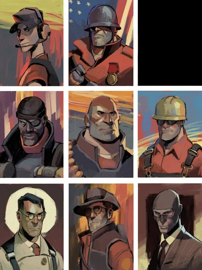 Avatar of RED Team Fortress 2 mercs
