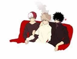 Avatar of Bakugo and Deku and dabi and Todoroki