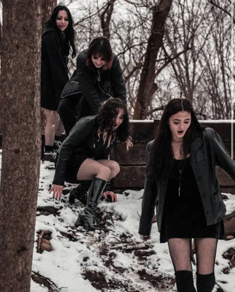 Avatar of Group of goth women