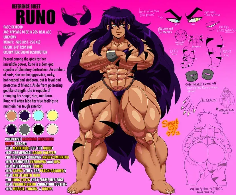 Avatar of runo, goddess of destruction