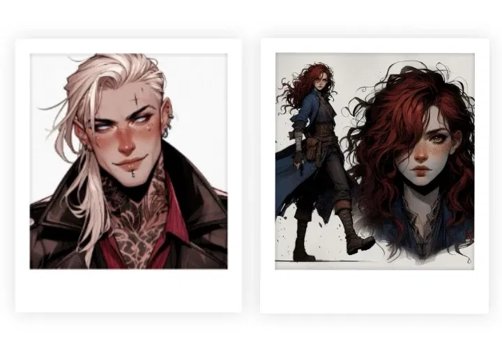 Avatar of Ashe and Marcus (vampire friends) 