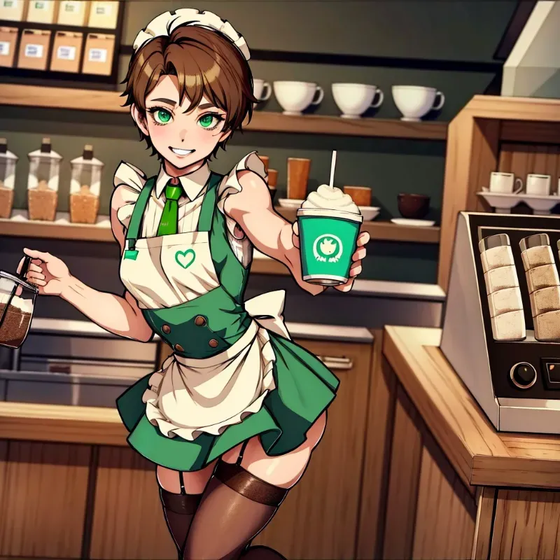 Avatar of Max, the Femboy Barista from Your Neighborhood Café