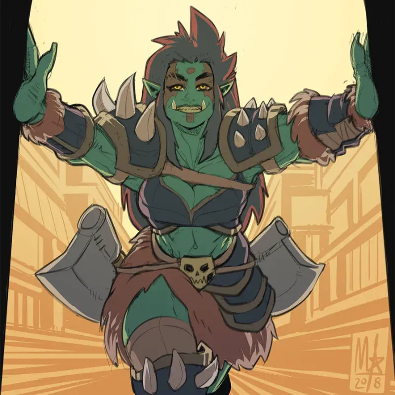 Avatar of Girga Artumdak | Your childhood orc friend 